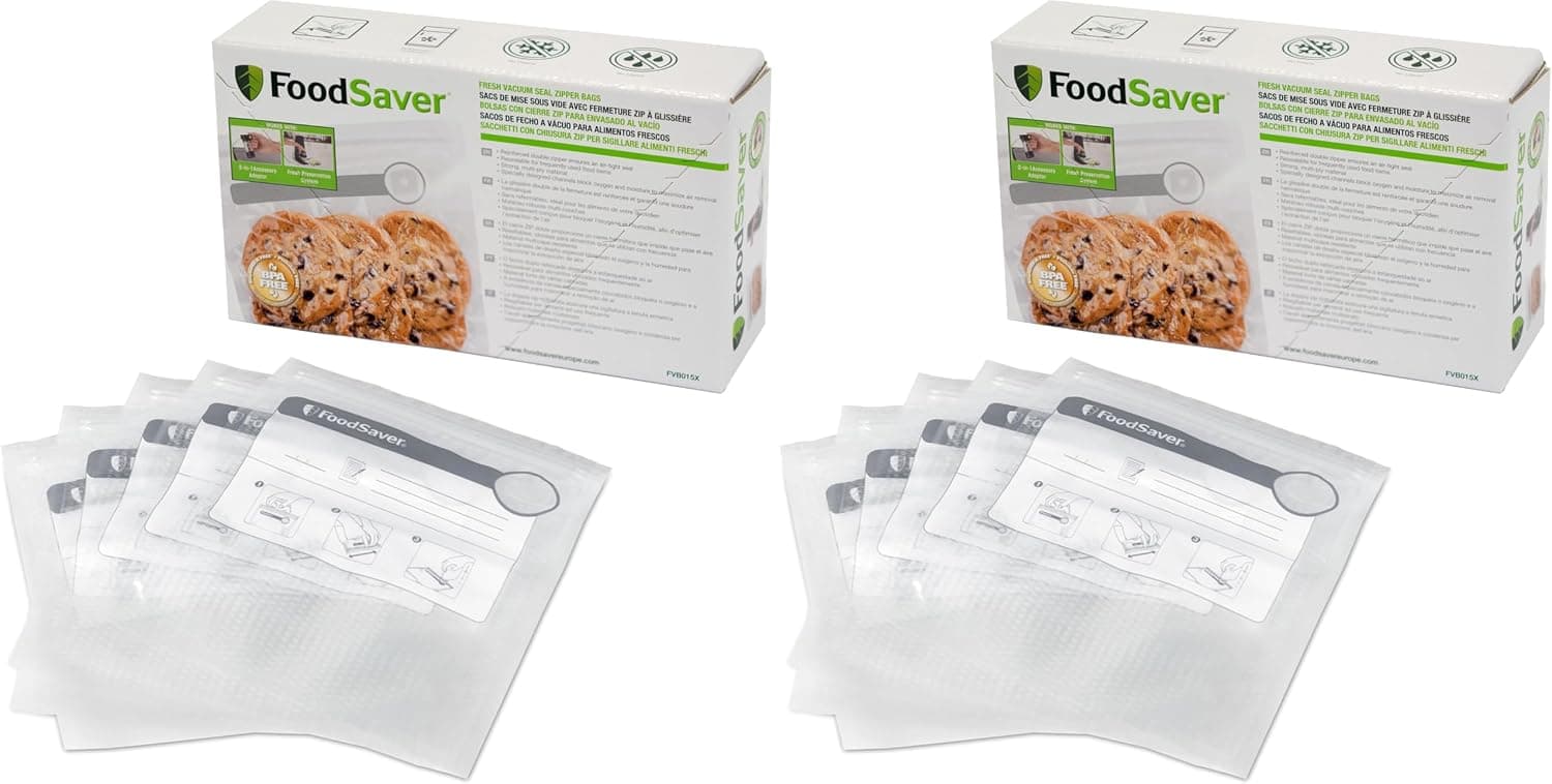 FoodSaver bolsas con cierre FVB015X
